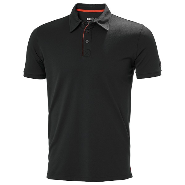 Helly Hansen Kensington Tech Poloshirt, schwarz