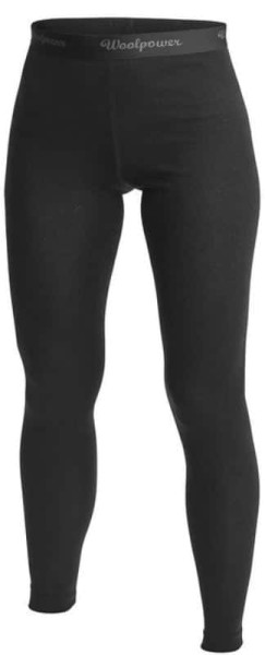 Woolpower Long Johns W´s Lite Unterhose, lang, schwarz